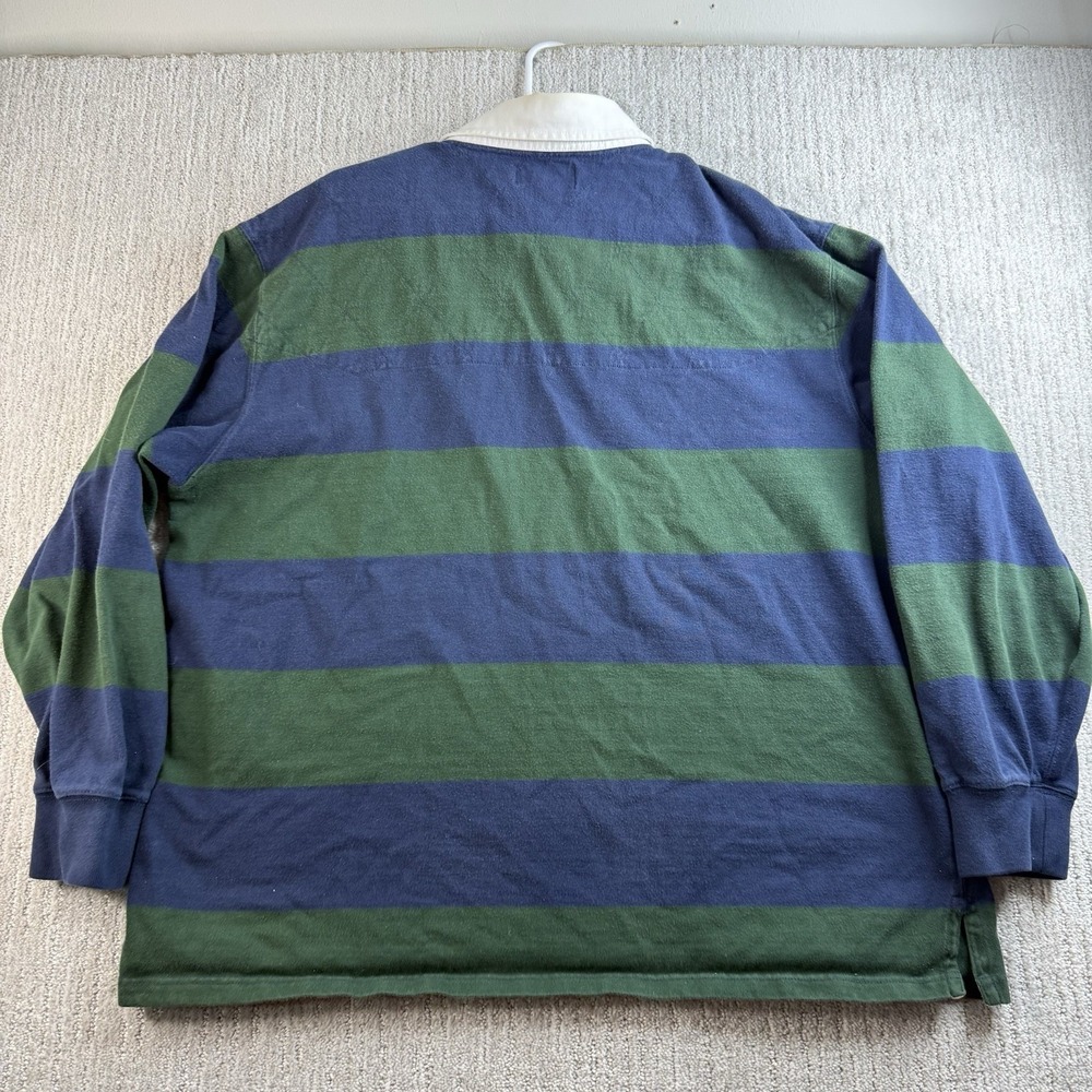 Polo Ralph Lauren Rugby Polo Men's Size 2XB Long Sleeve Crest - Picture 3 of 9